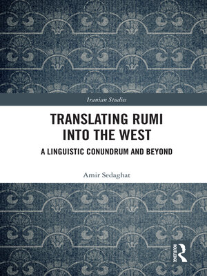 cover image of Translating Rumi into the West